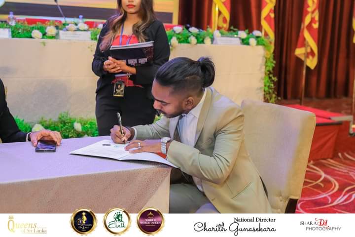 As the Official Audio Partner (Music Director) in Queens of Sri Lanka Pageant.
